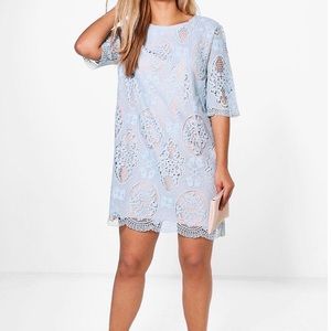 Lace Shift Dress